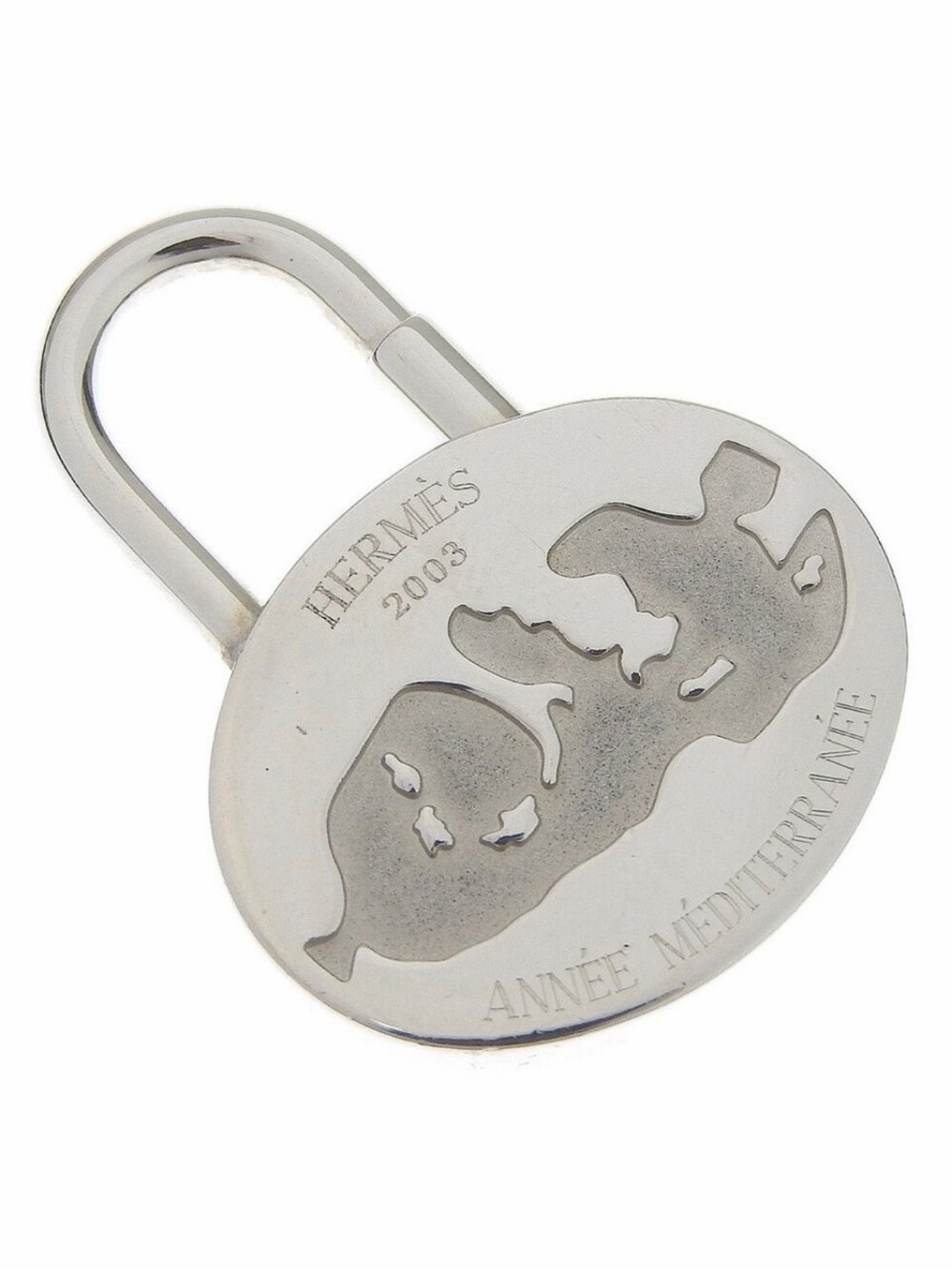 HERMÈS 2003 Annee Mediterranee Cadena Lock Bag Charm